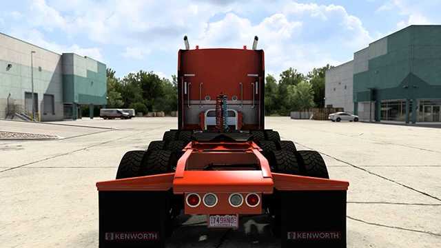 [ATS] Custom SCS Kenworth W900 v1.2 by NiZmO (1.40.x) - Thumbnail 1