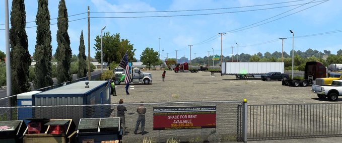 Mods My Yard Texas - 1.46 American Truck Simulator mod
