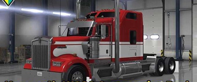 Trucks Kenworth W900 Accessories Pack - 1.46 American Truck Simulator mod