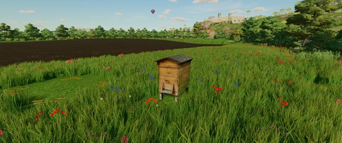 Platzierbare Objekte Holzbeute für Bienen Landwirtschafts Simulator mod