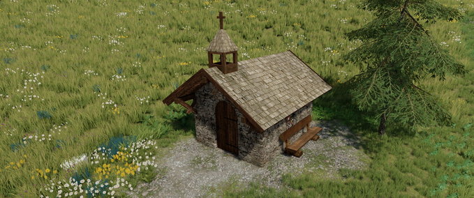 Platzierbare Objekte Tiroler Kapelle (Prefab*) Landwirtschafts Simulator mod