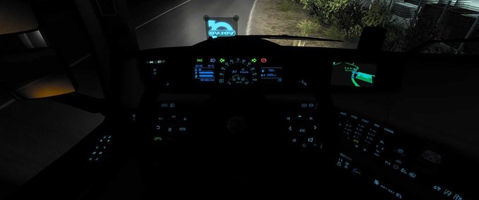 Trucks Volvo FH Dashboard Light - 1.46 Eurotruck Simulator mod