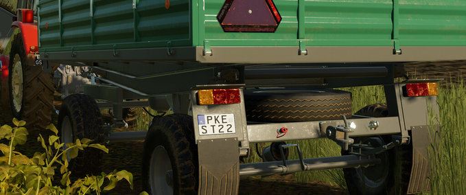 Traktortuning Polnische Nummernschilder (Prefab*) Landwirtschafts Simulator mod