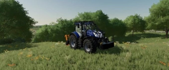 New Holland New Holland T7 Blue Power Bearbeiten Landwirtschafts Simulator mod