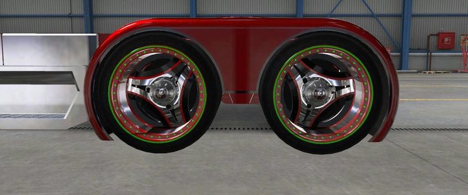 Trucks Rines Custom Wheels - 1.46 Eurotruck Simulator mod