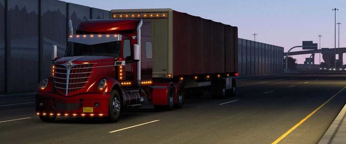 Trucks International LoneStar Reworked - 1.46 American Truck Simulator mod