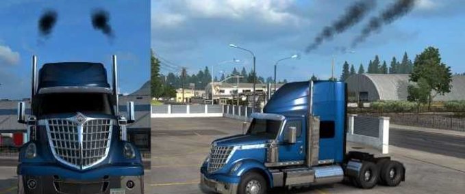Trucks [ATS] Smoke in my Trucks - 1.46 Eurotruck Simulator mod