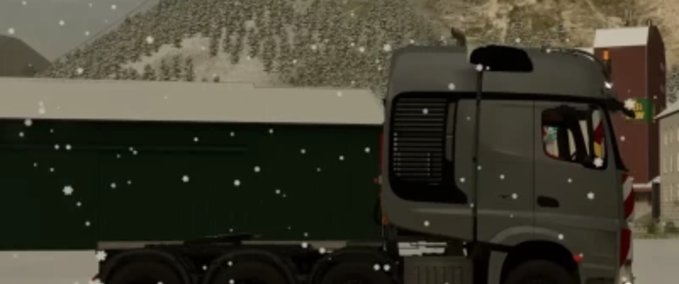 LKWs Mercedes Arocs SLT Landwirtschafts Simulator mod