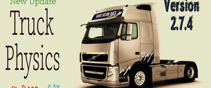 Trucks Truck Physics - 1.46 Eurotruck Simulator mod