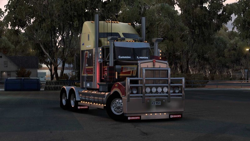 Ats Kenworth 909 Rhd V10 By Logans 146 V 10 Trucks Mod Für American Truck Simulator