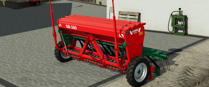 Saattechnik Agromasz SR300 Landwirtschafts Simulator mod