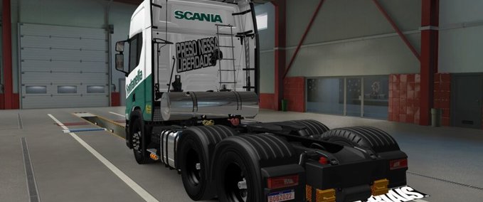 Trucks New Scania R Brazil Edit by Bob Tutoriais - 1.46 Eurotruck Simulator mod