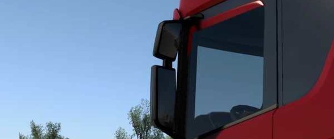 Trucks Scania NextGen Side Window Deflector  Eurotruck Simulator mod