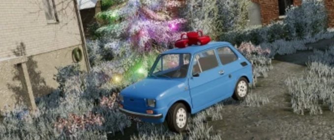 PKWs FS22 Fiat 126 Landwirtschafts Simulator mod
