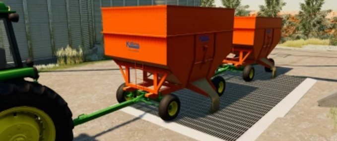 Sonstige Anhänger Killbros 300 Serie Schwerkraftwagen Landwirtschafts Simulator mod