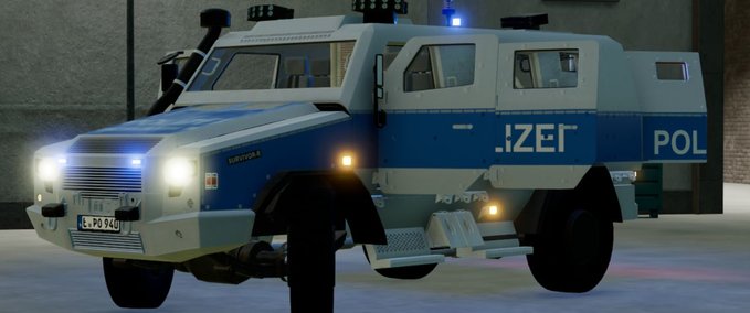 Feuerwehr Rheinmetall Survivor-R Landwirtschafts Simulator mod