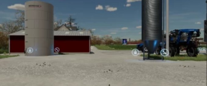 Platzierbare Objekte UNIA Karma 16 Trockener Lagertank Landwirtschafts Simulator mod