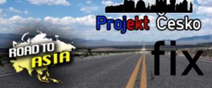 Mods Projekt Cesko – Road to Asia Fix - 1.46 Eurotruck Simulator mod