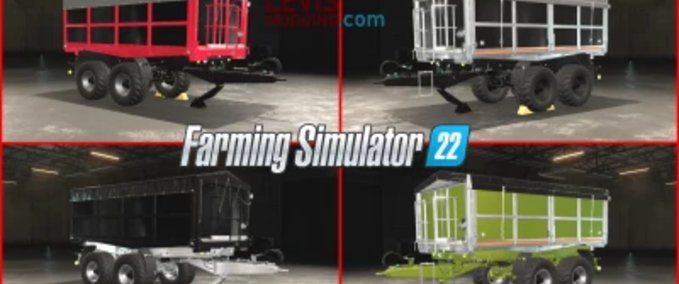 Sonstige Anhänger FS22 Rudolph TDK 301 RP Landwirtschafts Simulator mod