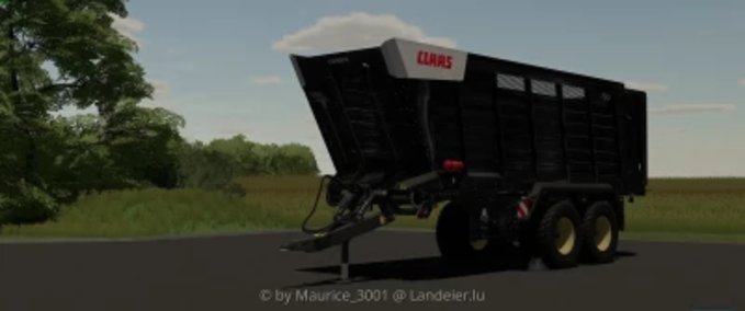 Silage Claas Cargos packen Landwirtschafts Simulator mod