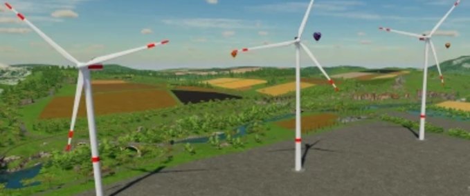 Platzierbare Objekte Vestas EnVentus Windturbinen Landwirtschafts Simulator mod