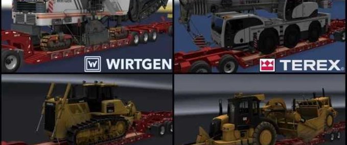 Trailer Heavy Cargo Pack - 1.46 American Truck Simulator mod