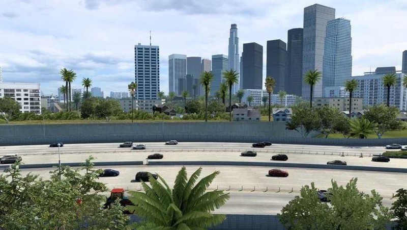 GTA5 Los Santos vs ATS Los Angeles - Map Comparison 