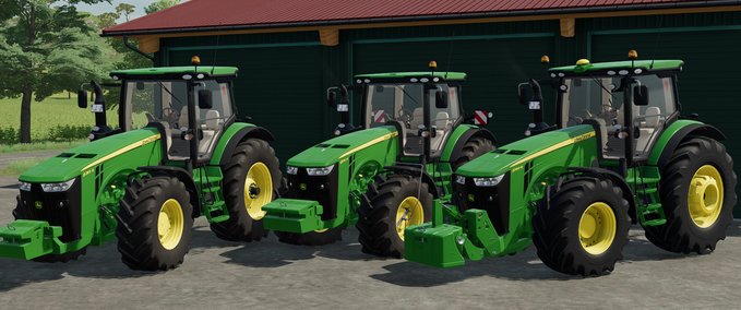 8000er John Deere 8R Series 2011 Landwirtschafts Simulator mod