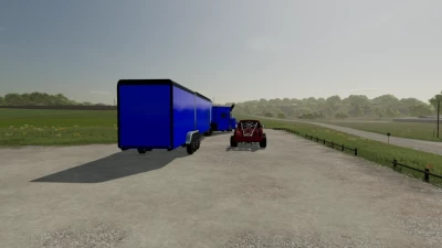 Triaxle Enclosed Trailer - Thumbnail 1