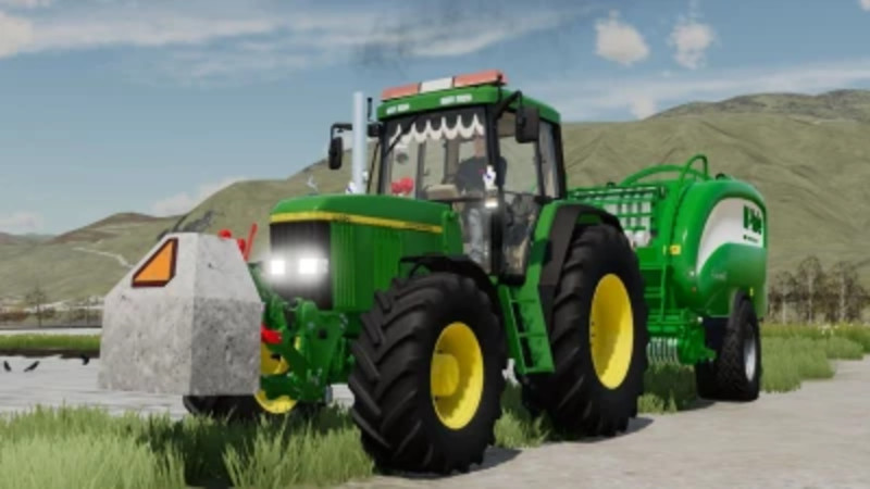 Ls22 John Deere 6010 6zyl Bearbeitet V 1000 John Deere Mod Für Landwirtschafts Simulator 22 5734