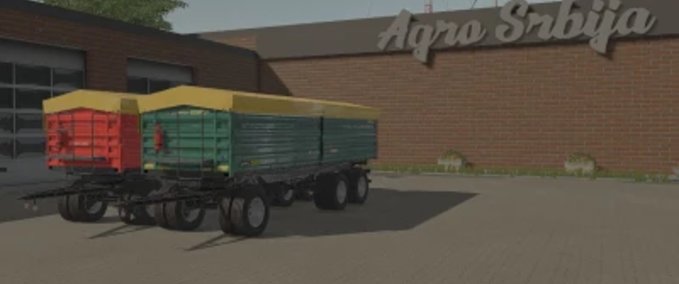 Sonstige Anhänger Agrogep & Oehler von AgroSrbija Landwirtschafts Simulator mod
