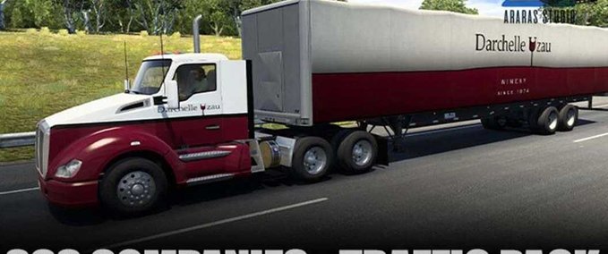 Trucks SCS Companies in Traffic Pack - 1.46 American Truck Simulator mod