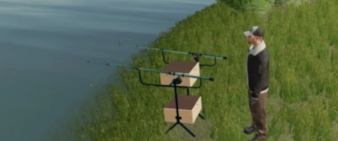 Platzierbare Objekte Fischereistand Landwirtschafts Simulator mod