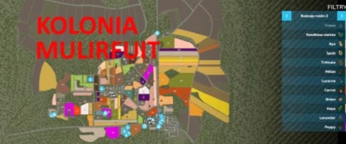 Maps Kolonia Mehrfrucht Landwirtschafts Simulator mod