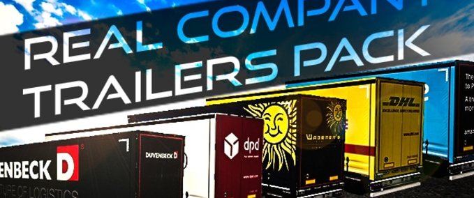 Trailer Real Company Trailers Pack  Eurotruck Simulator mod