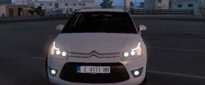 Trucks Citroen C4 Picasso 2007 - 1.46 Eurotruck Simulator mod