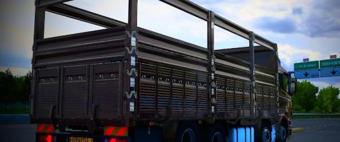 Trucks Scania R380 8×2 (1.46) Eurotruck Simulator mod