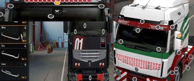 Trucks Renault Premium 140 Slots Eurotruck Simulator mod