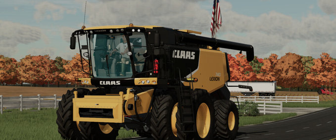 Claas Lexion 600-700 Series From 2012-2020 US Version Mod Image