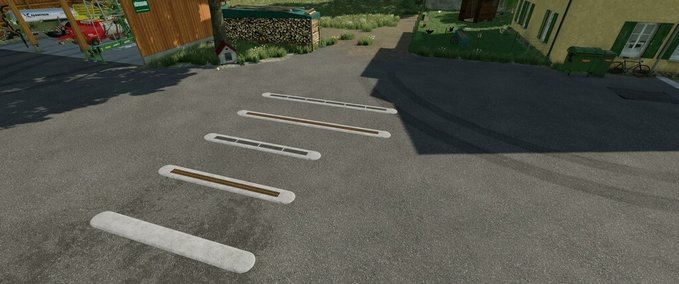 Platzierbare Objekte Bordstein - Set Landwirtschafts Simulator mod