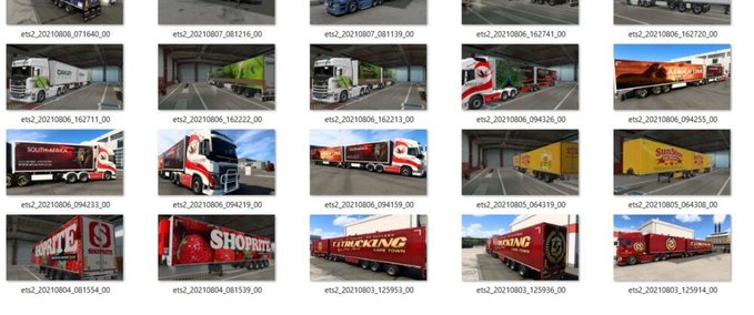 Trailer South African Company Logos Truck and Trailer Skins -1.46 Eurotruck Simulator mod