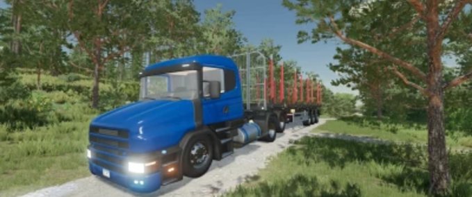 LKWs Baureihe Scania 114G und 124G Landwirtschafts Simulator mod