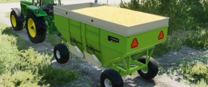 Überladewagen Parker 4000 Schwerkraftwaggon Landwirtschafts Simulator mod