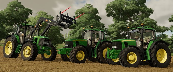 6000er John Deere 6030 Premium Series Landwirtschafts Simulator mod