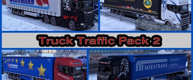 Trucks Scania 2016 / Iveco Skins of Real Companies in Traffic  Eurotruck Simulator mod