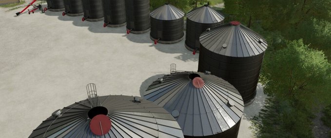 Platzierbare Objekte Meridian Getreidespeicher Pack Landwirtschafts Simulator mod