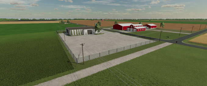 Maps Prairie Farm Michigan Landwirtschafts Simulator mod