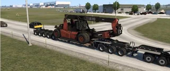 Trailer Lowboy Pack - 1.46 American Truck Simulator mod