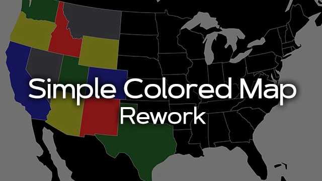 Simple Colored Map - Rework - - Thumbnail 1