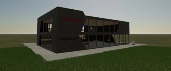 Platzierbare Objekte NoWoodz Autohaus/Showroom Landwirtschafts Simulator mod